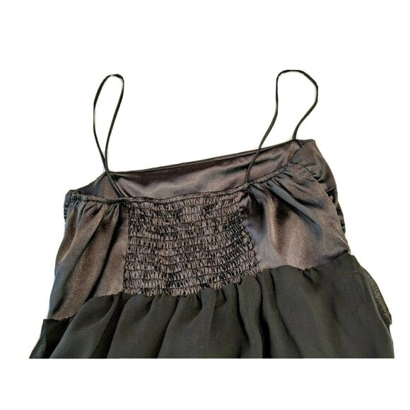 Zara  X-Small Black Party Mini Dress 23b - Picture 4 of 8